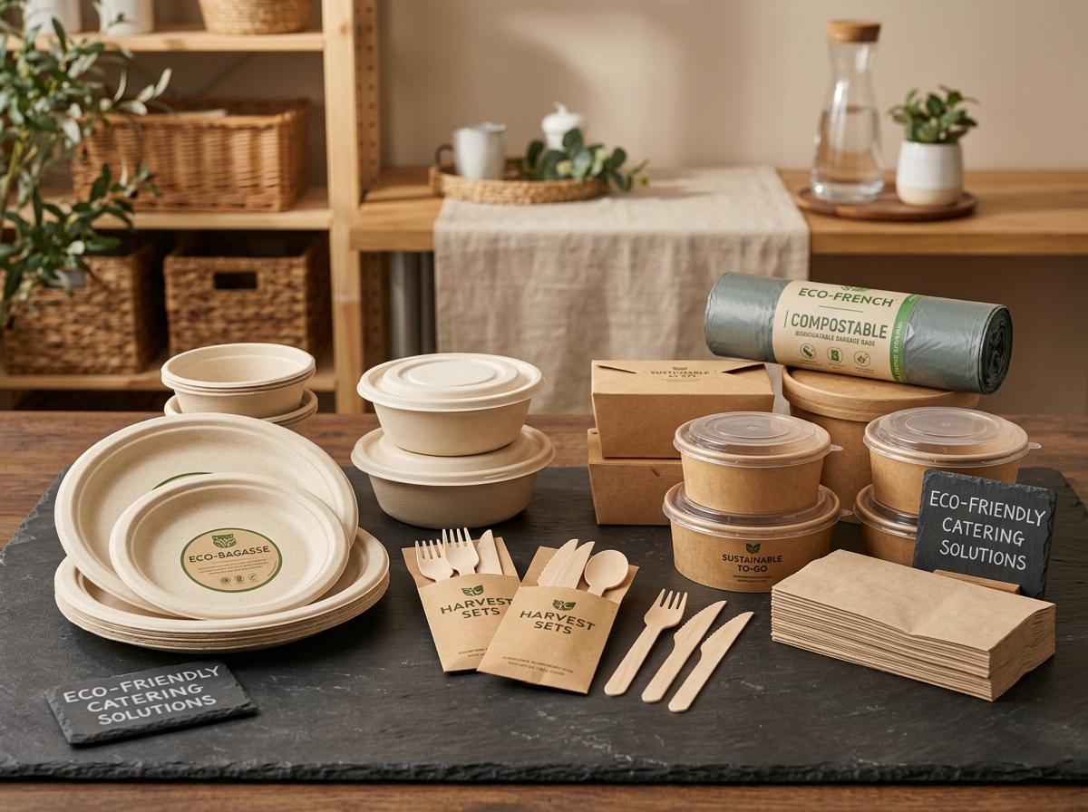 Eco-Friendly Disposable Tableware and Supplies